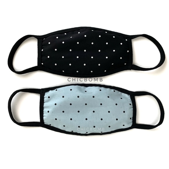 CHICBOMB Accessories - Fashion Mask with Slot - 2 PC